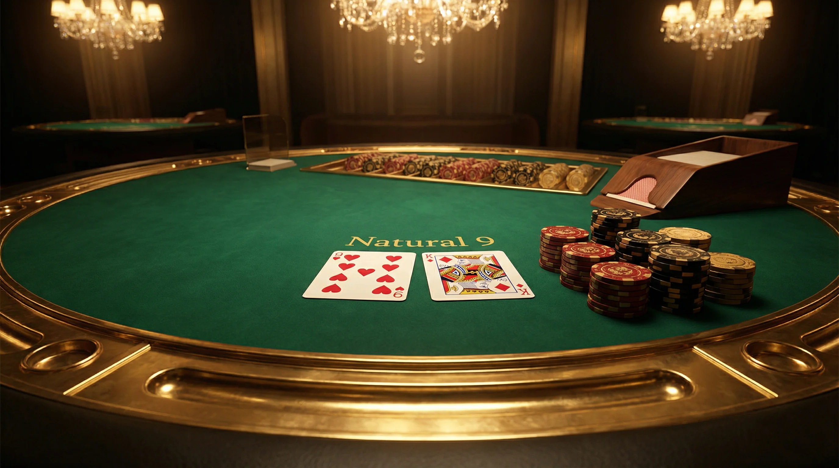 百家乐真人荷官游戏桌