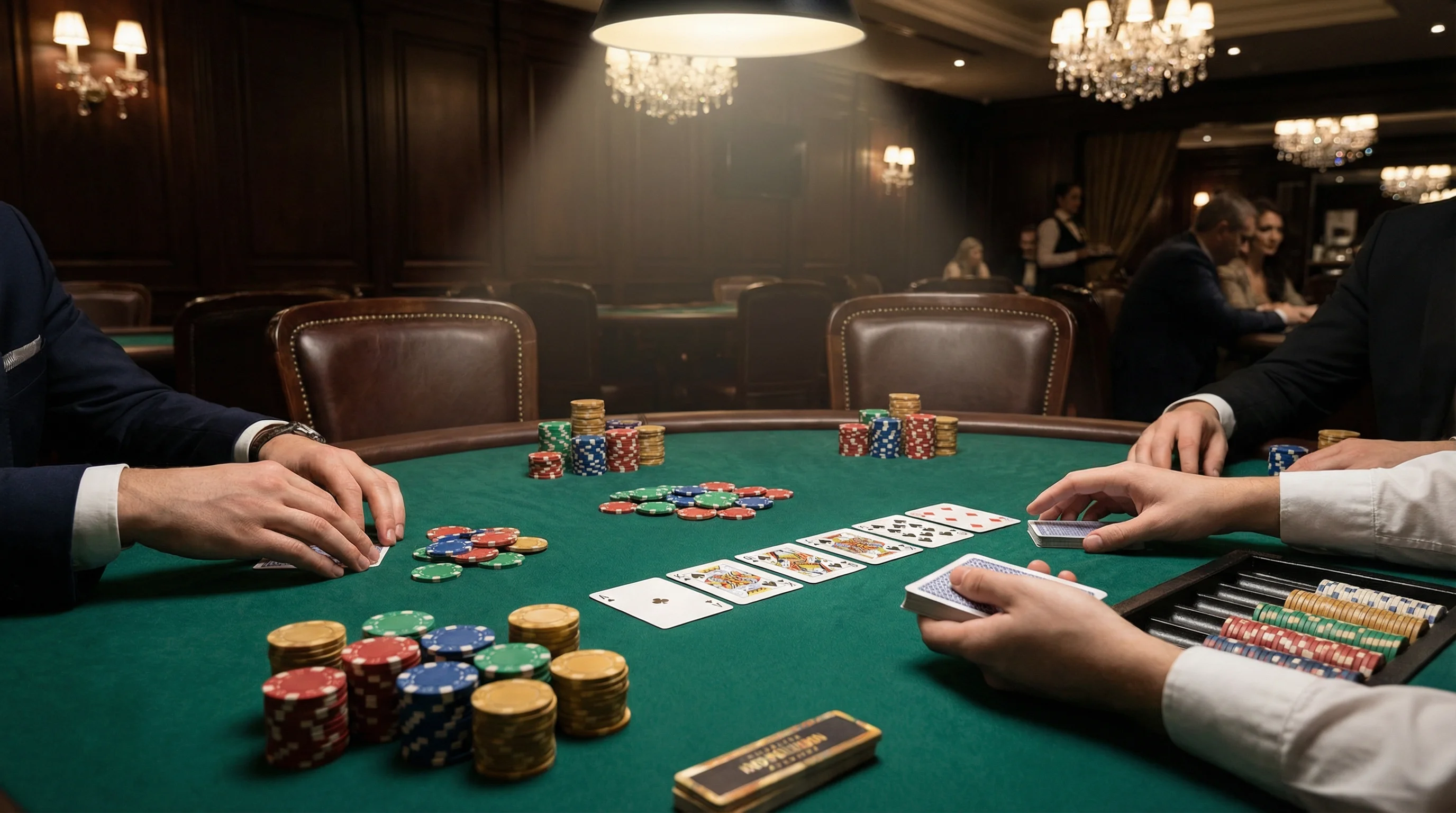 德州扑克牌桌筹码游戏