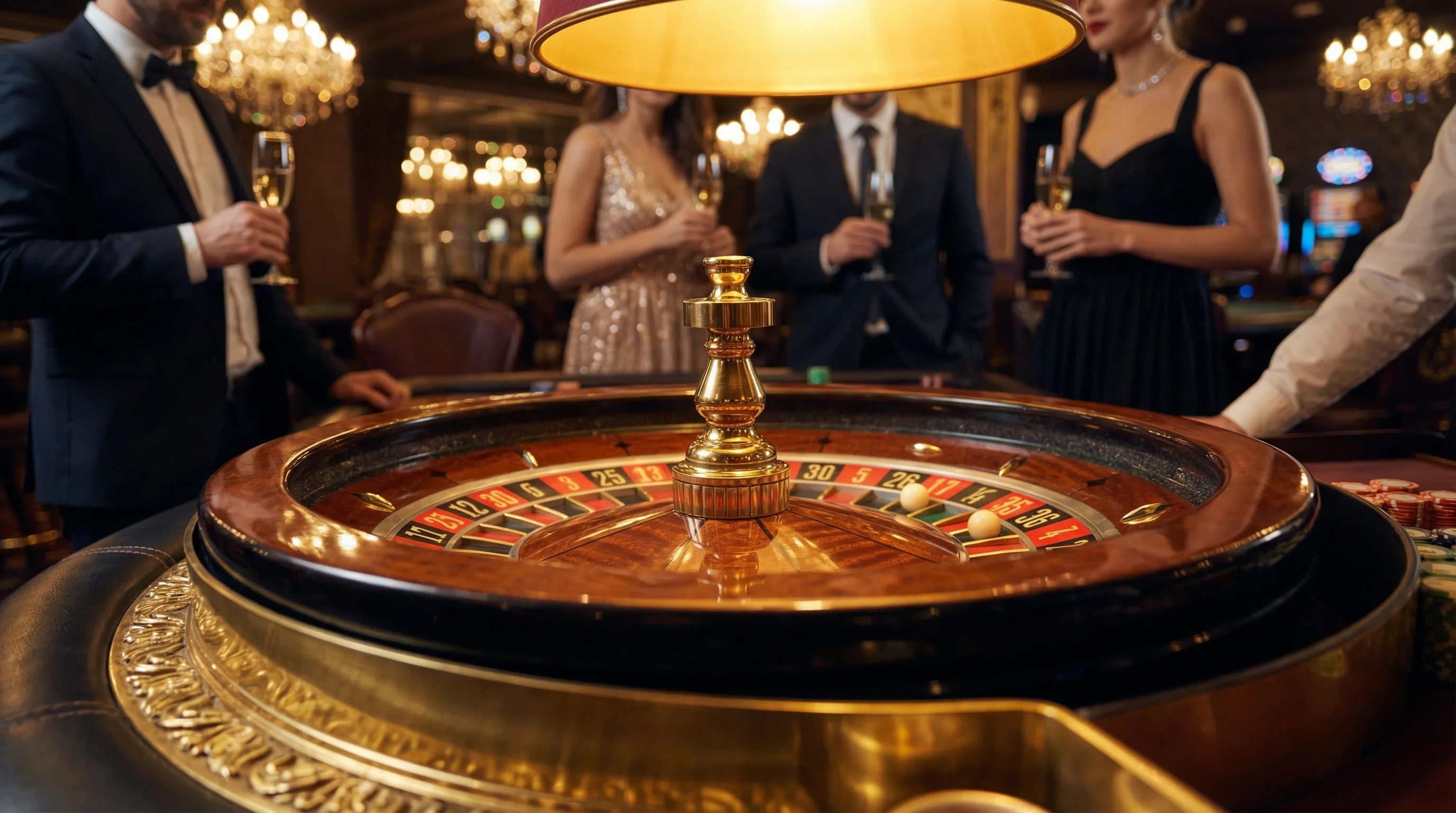 欧洲轮盘赌桌游戏